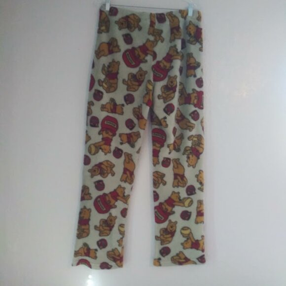 Disney women's size L yellow and red Winnie the Pooh pajama pants - Picture 5 of 14